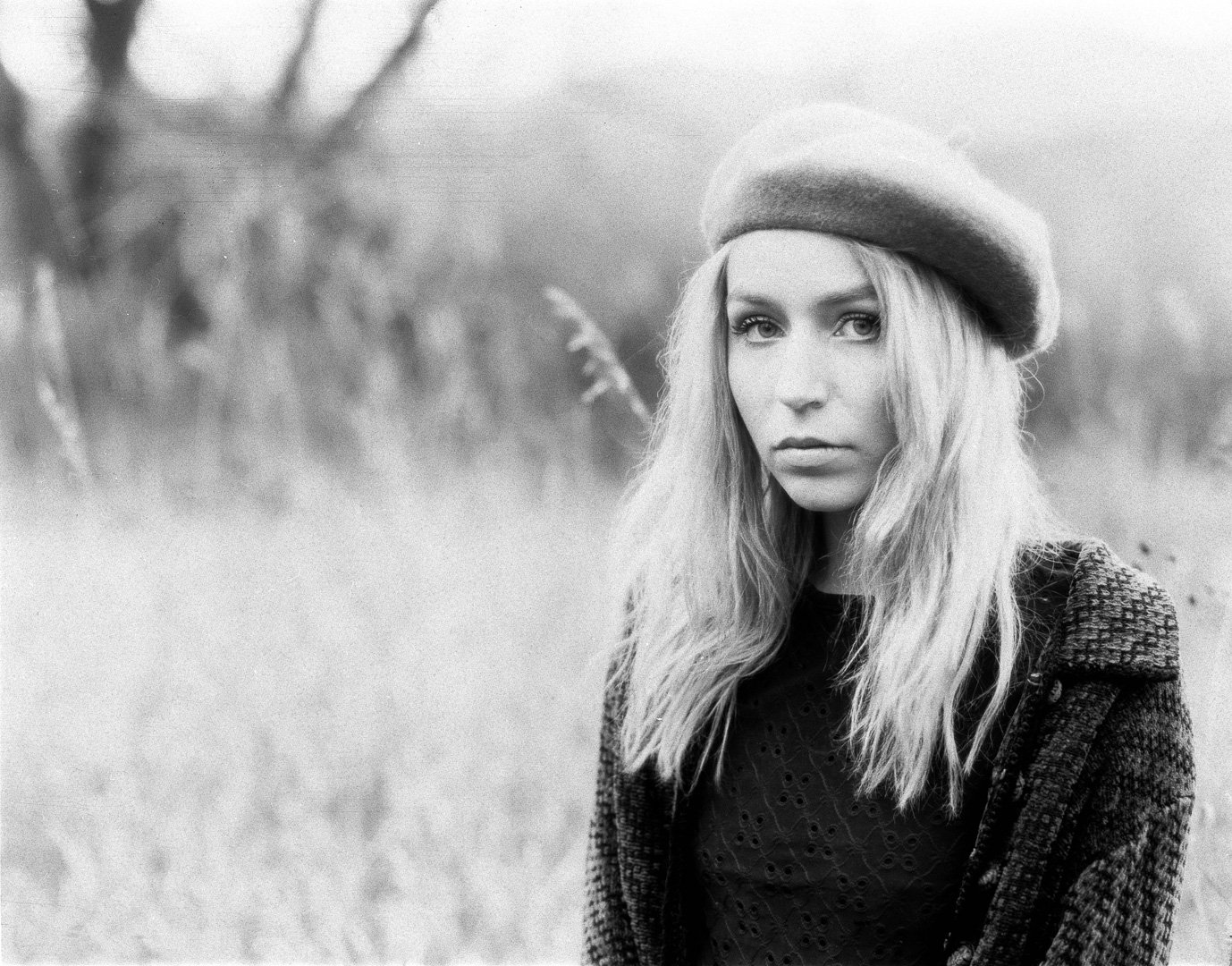 Winter portrait of Darla